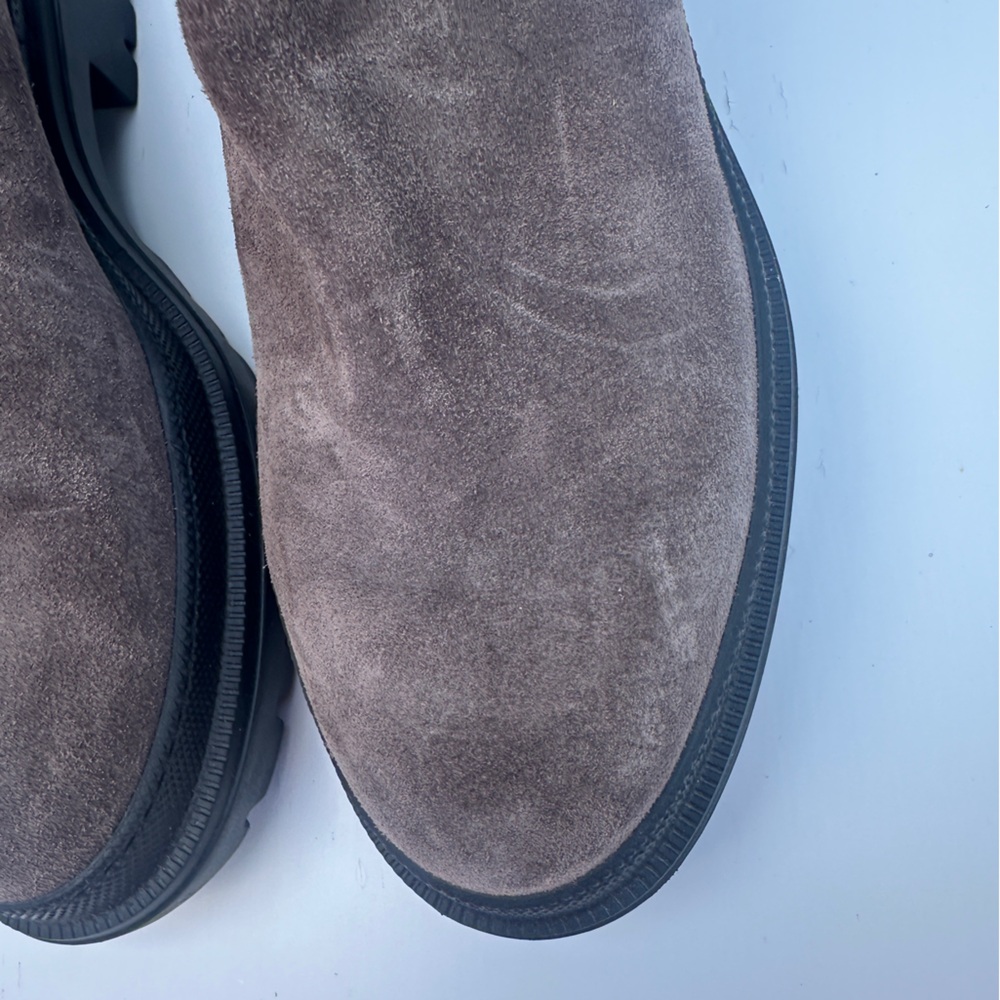 MAGUIRE - ‚Corticella’ Taupe Slate Suede Chelsea Boots - Size 5.5 - NEVER WORN - Picture 10 of 10